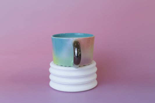 BUMPY bottom mug GOLD