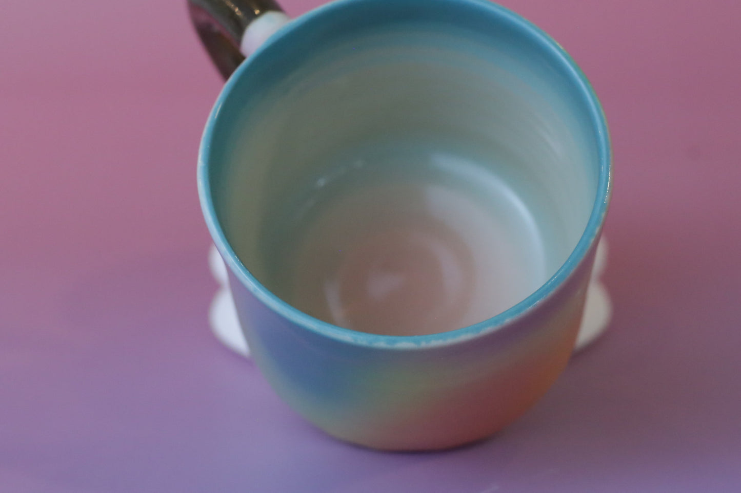 BUMPY bottom mug GOLD