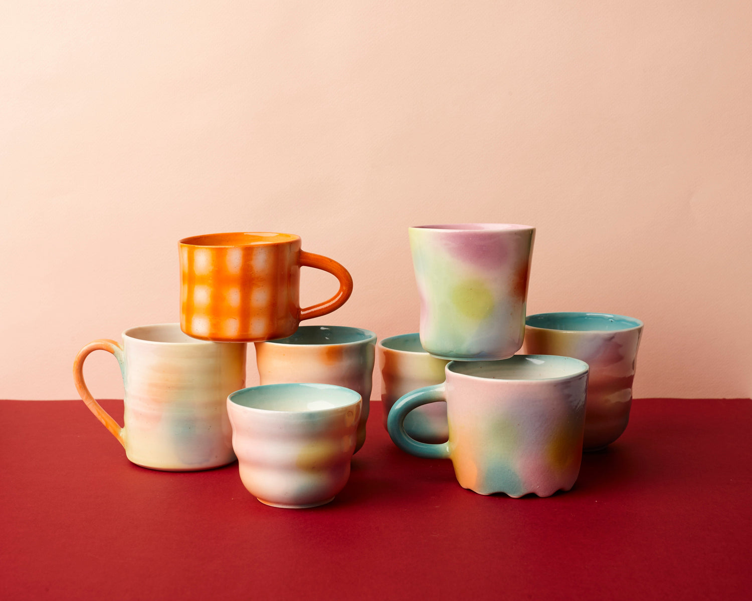 Rainbow Cups