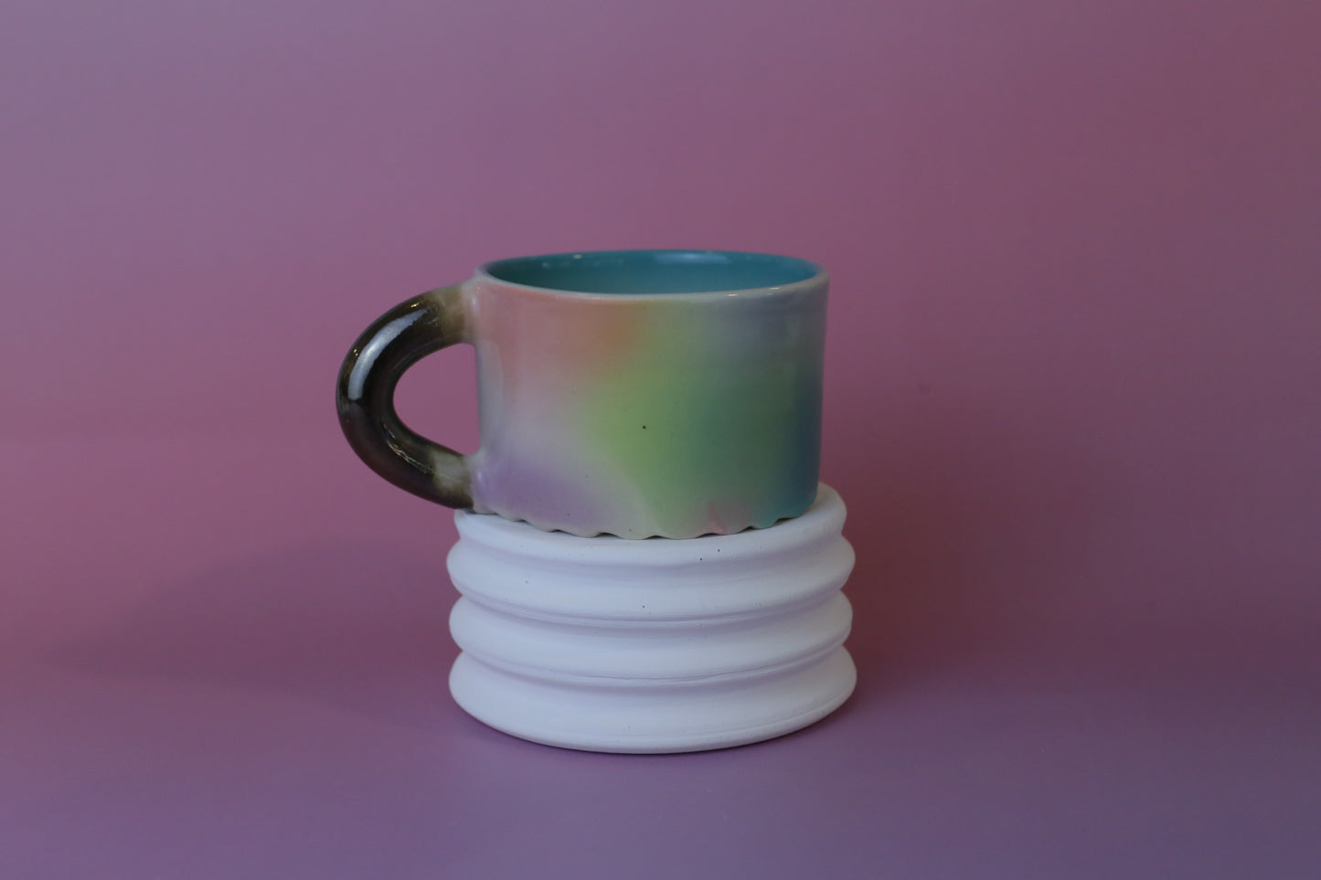 BUMPY bottom mug GOLD