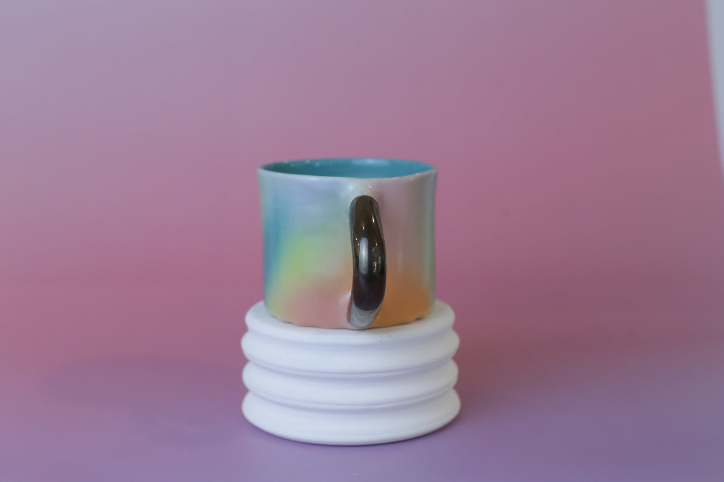 BUMPY bottom mug GOLD