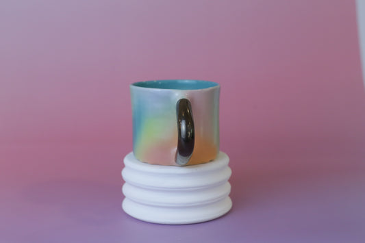 BUMPY bottom mug GOLD