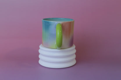 LRG Rainbow mug LIME