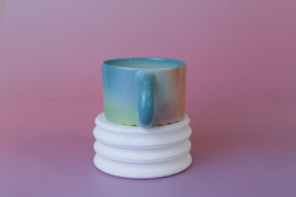 BUMPY bottom mug BLUE