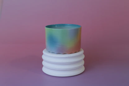 BUMPY bottom mug BLUE