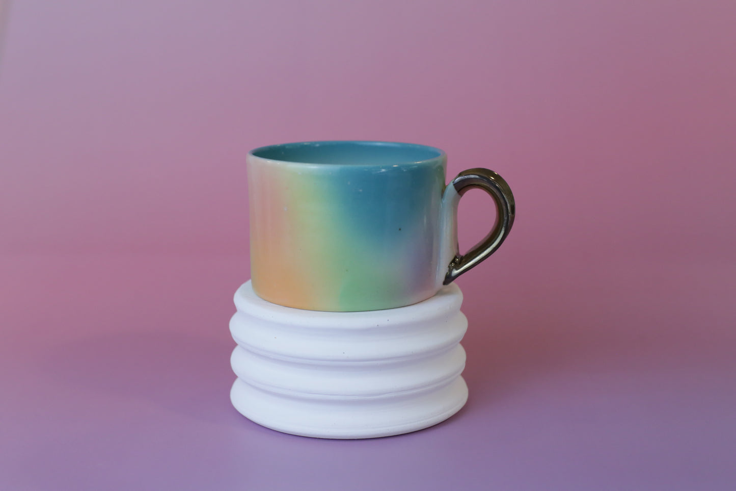 BUMPY bottom mug GOLD