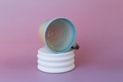 BUMPY bottom mug GOLD