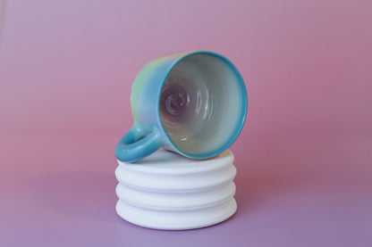 BUMPY bottom mug BLUE