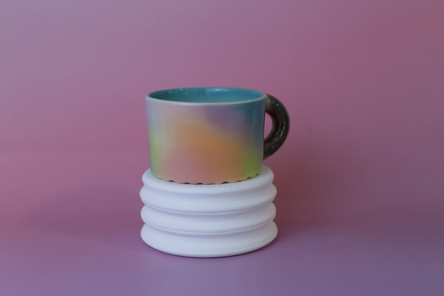 BUMPY bottom mug GOLD